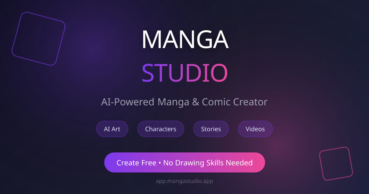 Manga Studio - AI Manga & Comic Creator | Free Online Tool